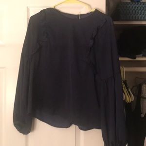 Navy Blouse